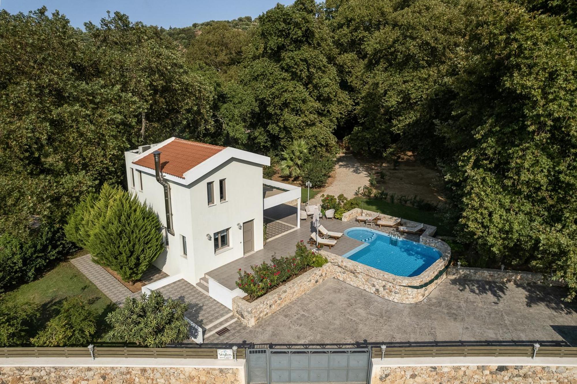 Villa Nature, Heated Pool Kalýves Eksteriør bilde