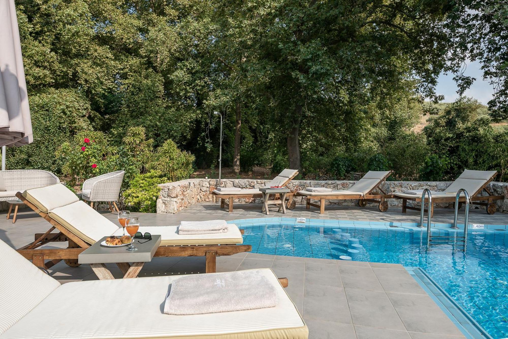Villa Nature, Heated Pool Kalýves Eksteriør bilde