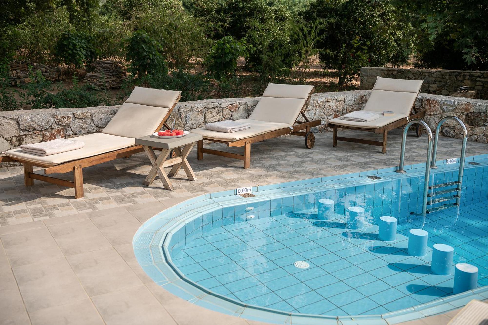 Villa Nature, Heated Pool Kalýves Eksteriør bilde